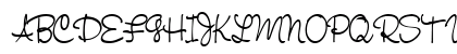 HandWriting53 Bold Uppercase Preview