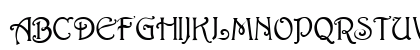 Harrington Regular Uppercase Preview