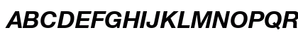 Helvetica 55 Roman Bold Italic Preview