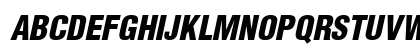 Helvetica-CondensedBlack BlackItalic Preview
