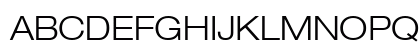 Helvetica43-ExtendedLight Light Preview