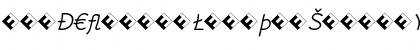 Rattlescript-LightObliqueExp Regular Font