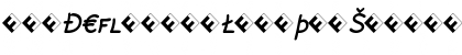 Rattlescript-MediumObliCapsExp Regular Font