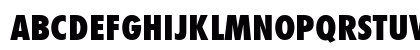 HFutura Cond ExtraBold Normal Uppercase Preview