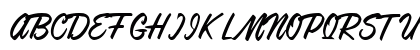 AnnaLisaFont71 Regular Uppercase Preview