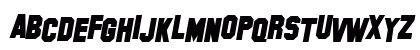 Hollywood Hills Bold Italic Preview