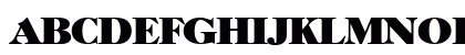 HorshamSerial-Heavy Regular Uppercase Preview