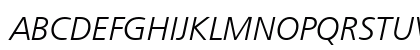 Humnst777 Lt BT Light Italic Preview