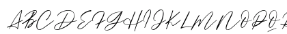 Hundred Signature Regular Uppercase Preview