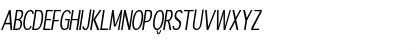 SansibarCX-Condensed Medium Italic Font