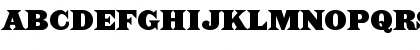 Huni_Exotr Regular Uppercase Preview