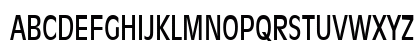 Antiqua 101 Thin Normal Uppercase Preview