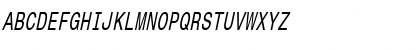 CorporateMonoCondensed Oblique Font