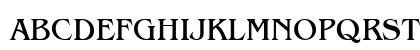 Hu_Benig Regular Uppercase Preview
