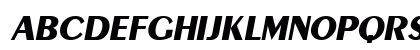 Hu_Pelicent  BoldOblique Regular Preview