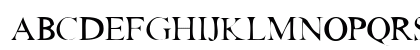Antrace Roman Uppercase Preview