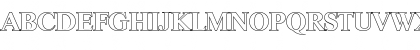 SimonBeckerOutline Bold Font