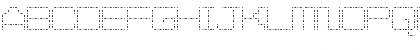 Spot Matrix Regular Font