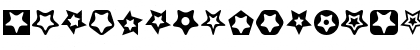 Stars for 3D FX Normal Font