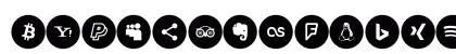 Icons Social Media 8 Regular Preview
