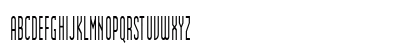 IndustrialCondensed Regular Uppercase Preview