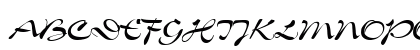 Inferno Regular Uppercase Preview