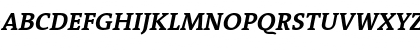 Sun Serif- Bold Italic Font