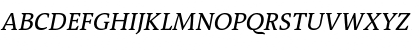 Sun Serif- Italic Font