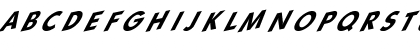 Superfly SF Bold Italic Font
