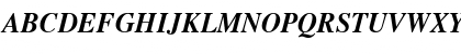 TempsSH Bold Italic Font