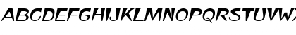 TempuraExpanded kursiv Font