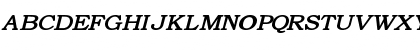 Text Serif Italic HPLHS Font