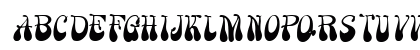 FZ JAZZY 17 ITALIC Normal Uppercase Preview