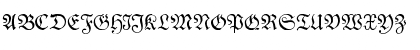 Theuerdank Fraktur Regular Font