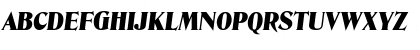 ThomasBecker-Black Italic Font