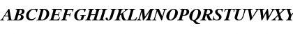 Thorndale Bold Italic Font