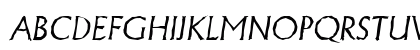 JacobBeckerAntique-Light Italic Preview