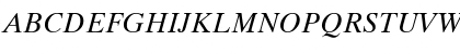 TimesTen RomanOsF Italic Font