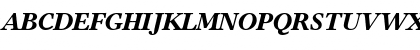 TimesEuropa LT Roman Bold Italic Font