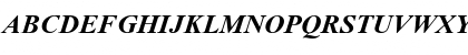 Times New Roman KOI8 Bold Italic Font