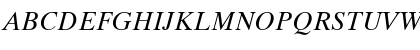 TimesTen LT Roman Italic Font
