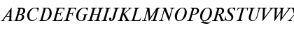 TimesET Italic Font