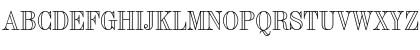 Torino Outline Regular Font