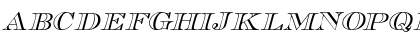 TribOutlineSCapsSSK Italic Font
