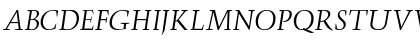 Triumph Italic Font