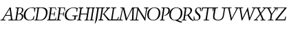 Troubadour Italic Font