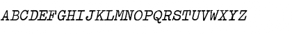 Typewriter Bold Font