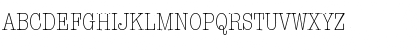 TypewriterCondL Regular Font