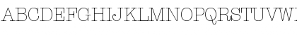 TypewriterSerial-Xlight Regular Font
