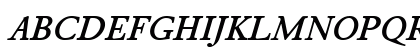 JuniusStandard BoldItalic Uppercase Preview